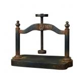 Elk Home Rust Metal Jo Cast Iron Book Press