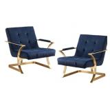 Pair Modern History Milo Chairs