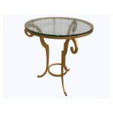Wildwood Bailey Round Glass End Table