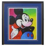 MICKEY MOUSE GICLEE BY PETER MAX