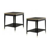 Pair Modern History Wilson End Tables