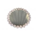 Chelsea House White Agate 34" Wall Mirror