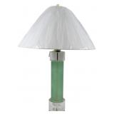 Wildwood Green Column Lamp 32"