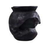 Elk Home Ross Vessel, Large Ebonized Wood