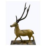 Carved Stag Statue 43 x 27 x 7