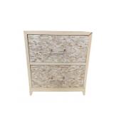 Chelsea House Mother of Pearl 2 Drawer Chest