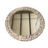 Wildwood Shell Shock Round Mirror 38"