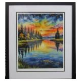 SUNSET SYMPHONY LIMITED EDITION SIGNED PRINT