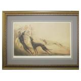 COURSING I PRINT BY LOUIS ICART