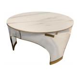 Chelsea House Acrylic & Marble Table