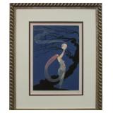 FIREFLIES PRINT BY ERTE