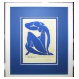 BLUE NUDE II PRINT BY HERNI MATISSE