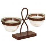 Elk Home Rustic Lasson Candleholder 9x16x6