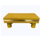 Chelsea House Coulter Leather Cocktail Table