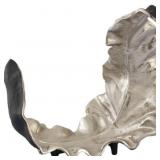 Elk Home Lamina Silver with Black Leaf Object