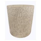 Modern History Bark End Table