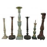 6 Assorted Candle Prickets