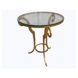Wildwood Bailey Round Glass End Table