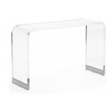 Chelsea House Waterfall acrylic console table