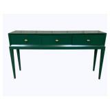 Wildwood Green Beveled Console