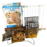 Extra Wide Gate w/ Pet Door & More