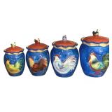 Susan Wingets 4pc. Canister Set