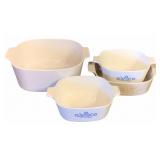 4 Corning Ware Dishes