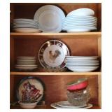 Cabinet Lot of Assorted Items