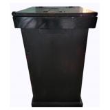 Large Wooden Bin w/ hinged lid - 19 x 18 x 30