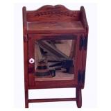 Hanging Towel Cabinet - 13 x 24 x 6