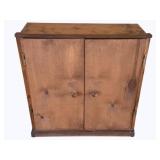 Wood Cabinet - 26 x 8 x 27