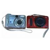 2 Digital Cameras - Sony Cybershot & Fujifilm