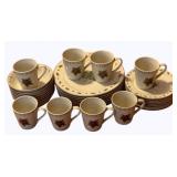 32pc. Set of Merry Brite Christmas China