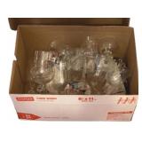 Box of Assorted Stemware Glasses
