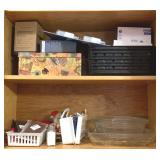 Cabinet Lot of Assorted Items