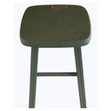 Wood Stool - 12 x 12 x 18