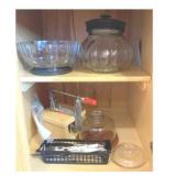 Cabinet of Assorted Items