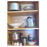 Cabinet of Assorted Items