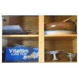 Cabinet Lot of Assorted Items