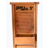 Washboard Wall Art - 10.5 x 19 x 6