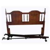 Bed w/ Metal Frame - 61 x 46 x 70