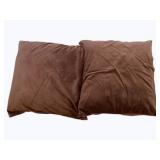 2 Throw Pillows - 18 x 18