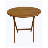 Folding Wood TV Tray/Table - 23 x 16 x 26