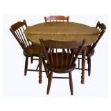 5pc. Dining Table w/ Chairs & Leaf