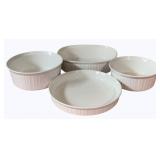 4pc. Corning Ware - French White