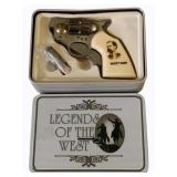 Legends of the West Pocket Knife in Tin