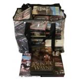 Assorted VHS Taped w/ Bag