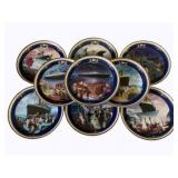 9 Bradford Exchange Titanic Plates - 8"