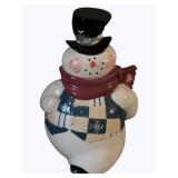 Snowman Cookie Jar - 14"