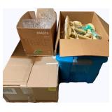 Box of Assorted Items - Holiday Decor & More
